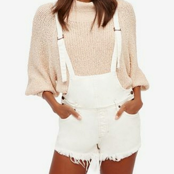 Free People Pants - Free People Strappy Shortalls